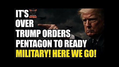 ⚠️ EMERGENCY MOVE! Trump Just Ordered MILITARY PREPARATIONS in SECRET!