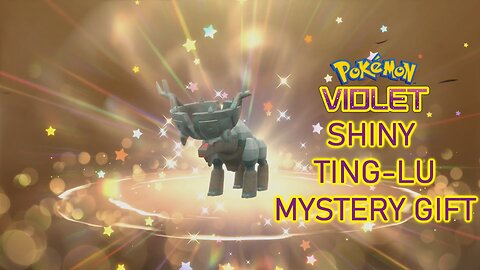 Pokémon Violet: Shiny Ting-Lu Mystery Gift ~ Carson Got, the Shiny Bowl Head!