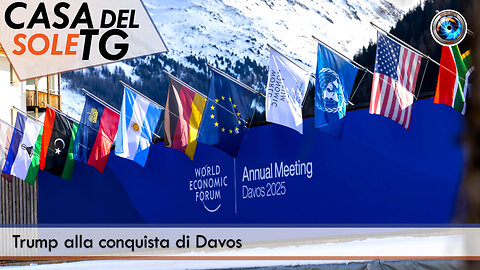CasaDelSoleTG - 20.01.25 - Trump alla conquista di Davos