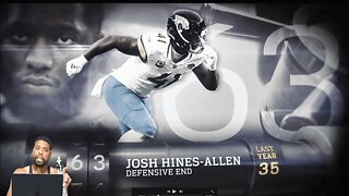 CHANNELADRIANTV Reacts | NFL Top 100 Players Of The 2024-2025 Season #63|DE Josh Hines Allen