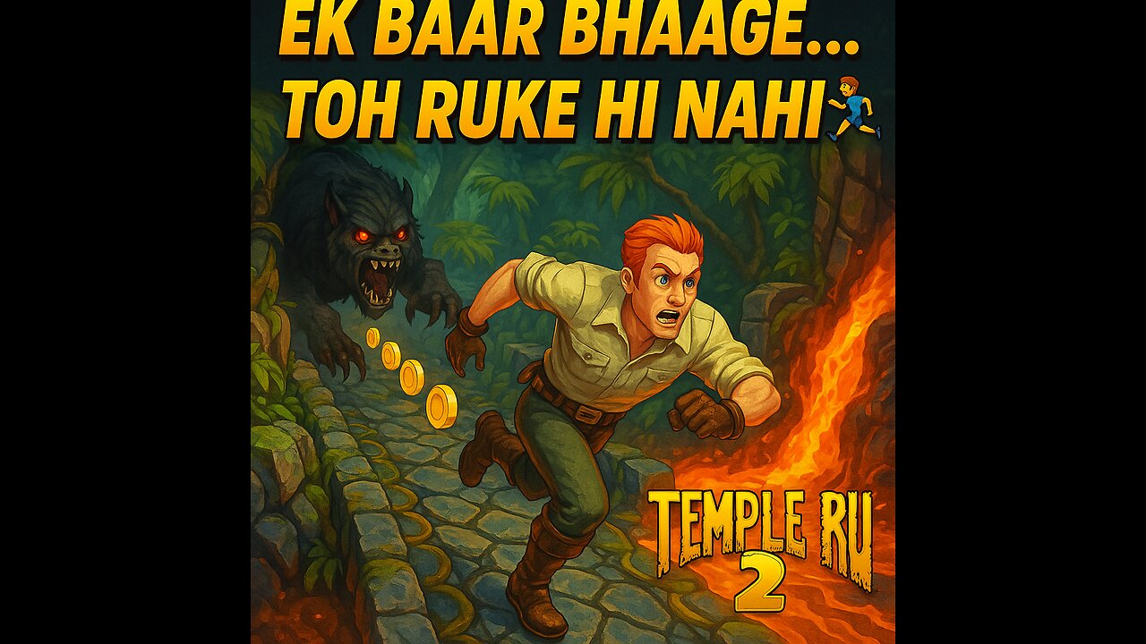 Temple Run 2 Ka Sabse Khatarnak Escape! 😨🔥 Must Watch!