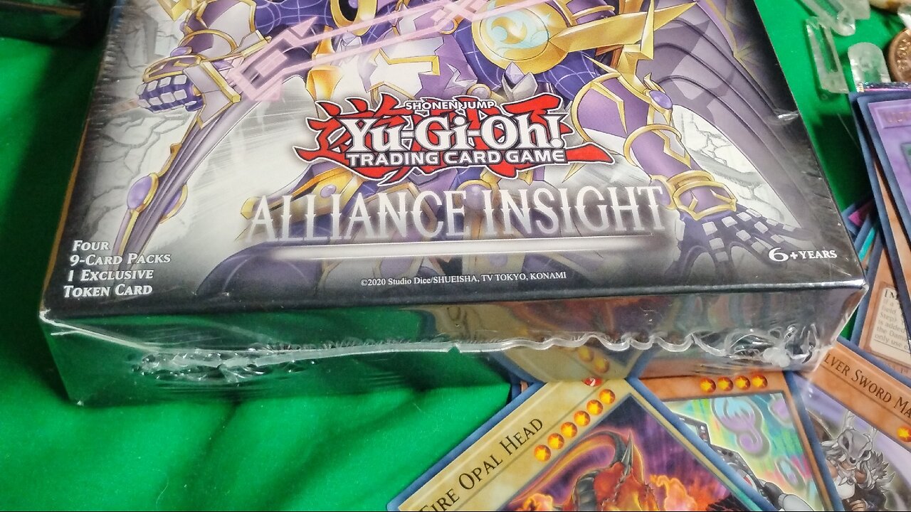 Yu-Gi-Oh! Alliance Insight mini box opening