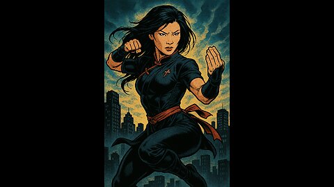 Cross kick Studio Films Kelly HU Moore The Warrior part 4