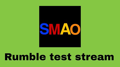 Rumble test stream