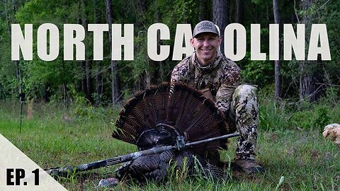 North Carolina Turkey Hunt | Last Minute Gobbler Down!