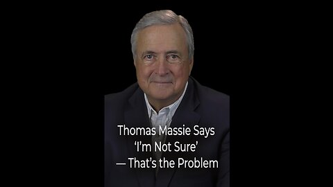 Thomas Massie Admits