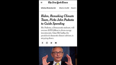 DOGE Uncovers democrat cult klan Biden’s $375 BILLION Fund To Clinton Campaign Manager john podesta