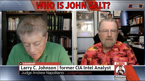 JUDGING FREEDOM W/ LARRY JOHNSON. ISRAEL 2 OCCUPY GAZA. NOW FIGHTING ON 4 FRONTS. WHO IS JOHN GALT?