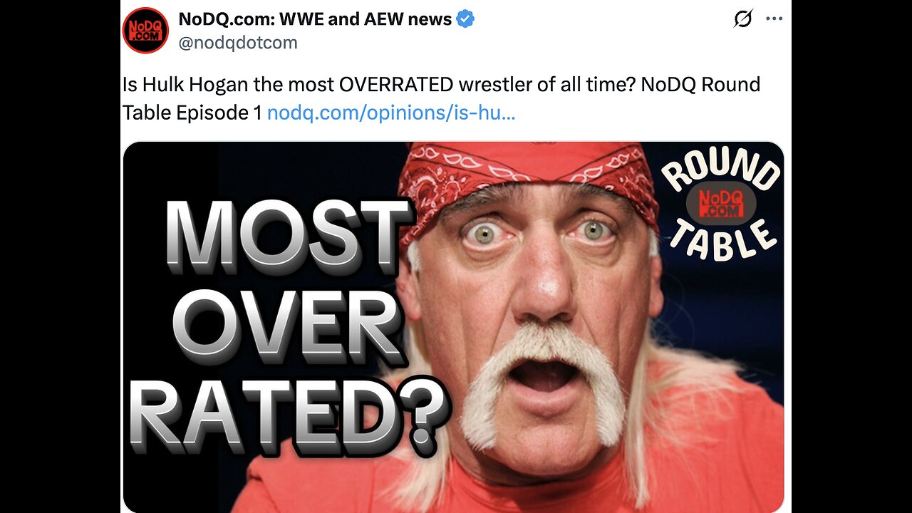 Someone Called Hulk Hogan Overrated?? SAD! #shorts