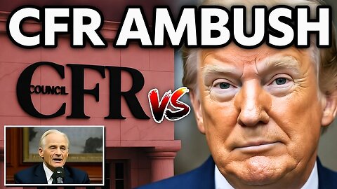 Navarro's CFR AMBUSH: Trump's Secret War to END British Control
