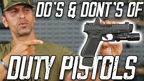 5 Mistakes We Made With Our Duty Pistols