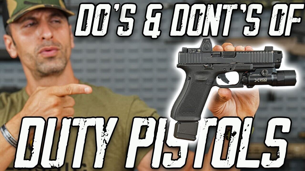 5 Mistakes We Made With Our Duty Pistols