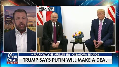 Sen Mullin: Trump Is The President Of Peace