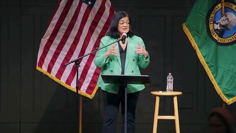 Rep. Jayapal Calls Voter ID Laws Voter Suppression and Intimidation