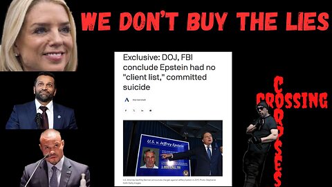 PegLegCraig 7/13/25 Filtering The Epstein Memo Through The Lens of God!