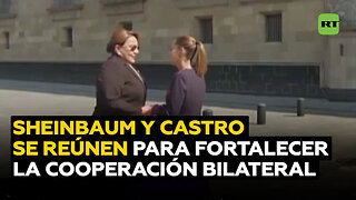 Claudia Sheinbaum y Xiomara Castro se reúnen para fortalecer la cooperación bilateral
