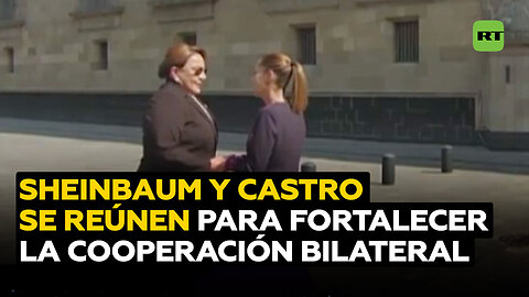 Claudia Sheinbaum y Xiomara Castro se reúnen para fortalecer la cooperación bilateral