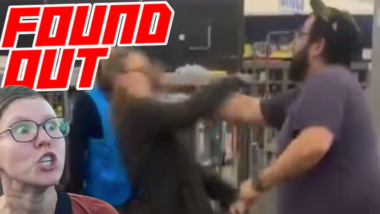 Woman Hits a Man in Walmart so He Kills Her with Slight Push