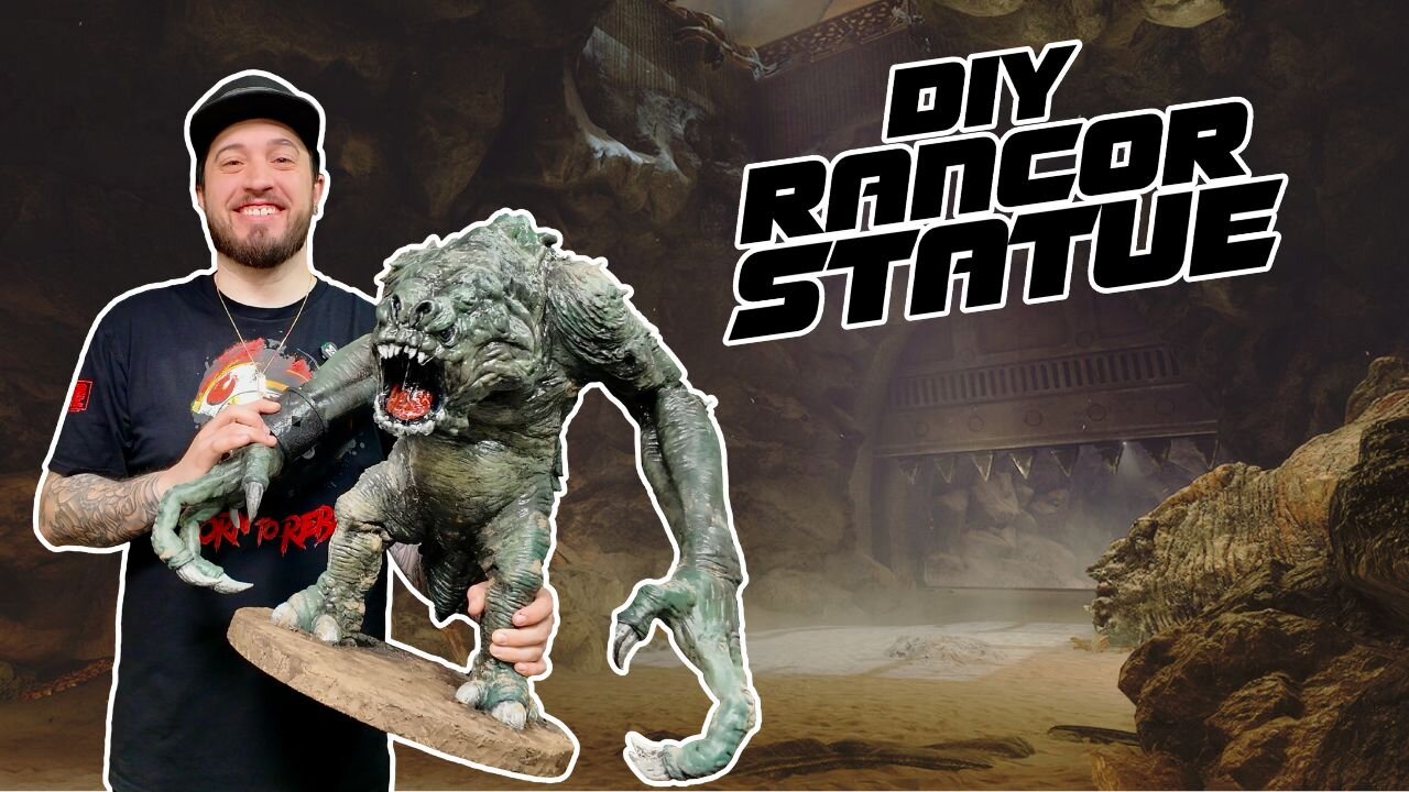 Star Wars Rancor Statue Build: A 2Ft Masterpiece