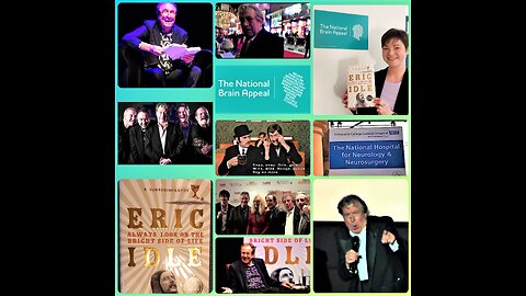 For Terry Jones ⭐ Monty Python - Eric Idle ⭐ signed book donated to The National Brain Appeal 🧠