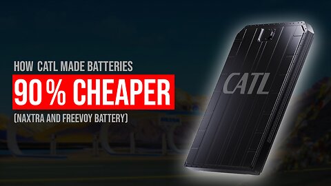 How CATL Made Batteries 90% Cheaper