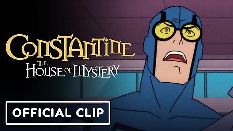 Constantine - The House of Mystery - Exclusive Blue Beetle Clip (2022) Matt Lanter, Jeff Bennett