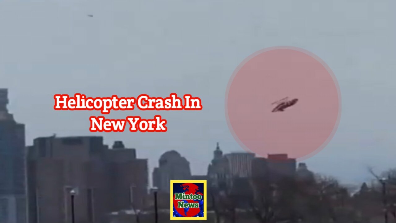 Six killed as sightseeing helicopter crashes into Hudson River in New York