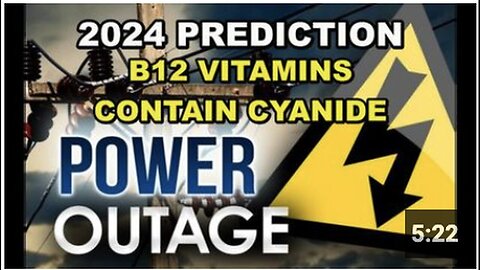 "2024 Shutdown Forecast: Big Pharma Allegedly Sells B12 Vitamins Containing Cyanide"