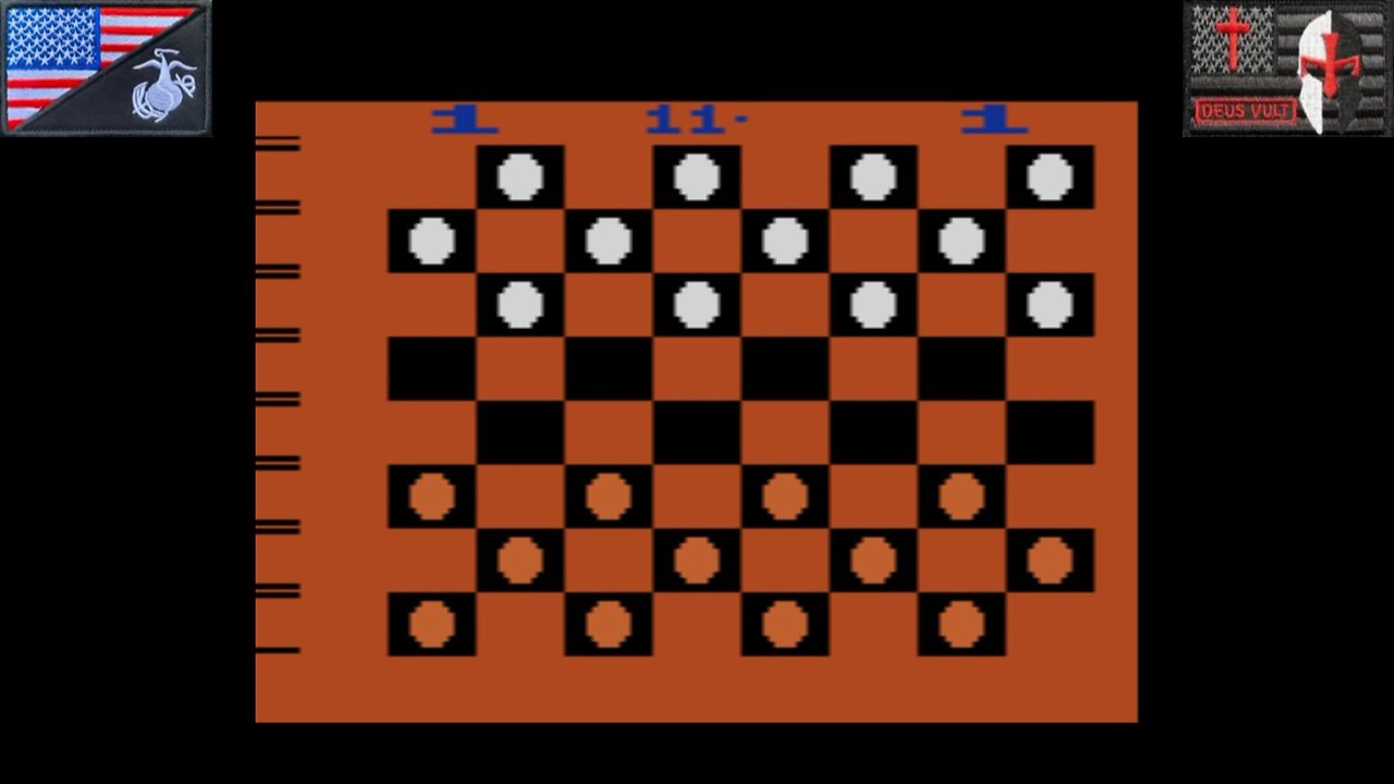 Turn-Based Strategy Theater [S1E11]: "Video Checkers" (Atari 2600 - 1980) [NA Version]