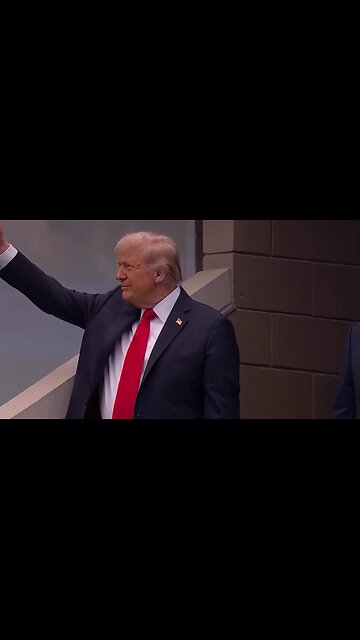 President Trump attends US Open - Only Second President to do so!