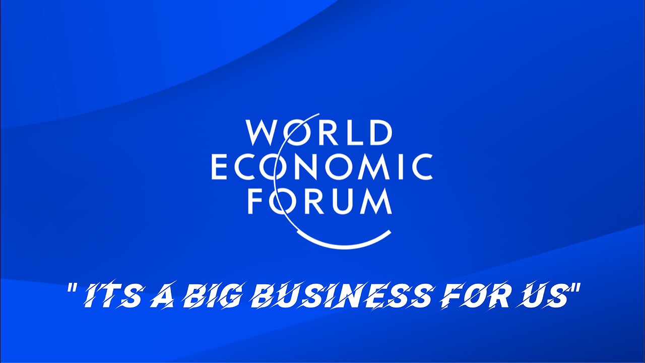 WEF Its a BIG Business for us!