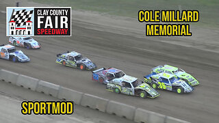 Cole Millard Memorial | Sportmod | Clay County Speedway | 7-13-2020