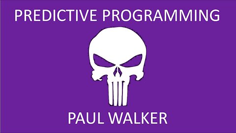 Paul Walker Fake Death-Annie Hech-Merrill Lynch CLINTON CONNECTION