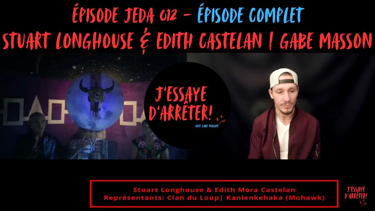 JEDA 012 – Ouverture au dialogue avec le Clan du Loup | Stuart Longhouse & Edith X Gabe Masson
