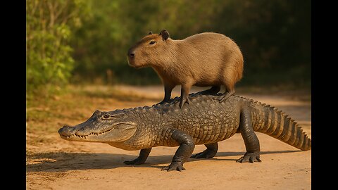 The Capybara Principle:Calm Beats Conflict