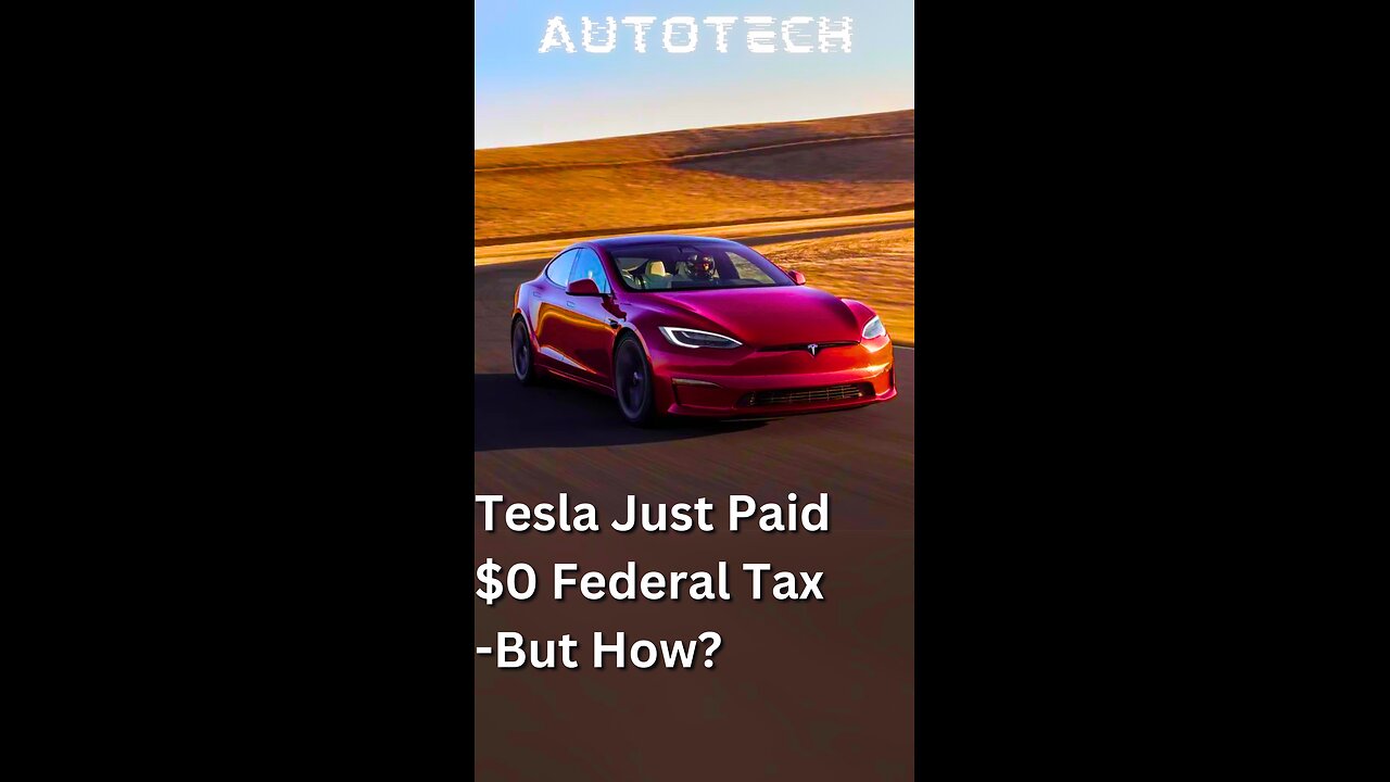 How Tesla Pays $0 Taxes (Genius)