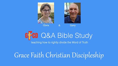 John 9:13-38 - GFCD Bible Study