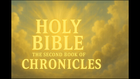 THE SECOND BOOK OF THE CHRONICLES