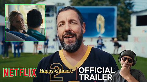 Netflix | Happy Gilmore 2 Official Trailer Reaction!