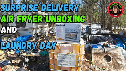 Surprise Delivery, Air Fryer Unboxing And Laundry