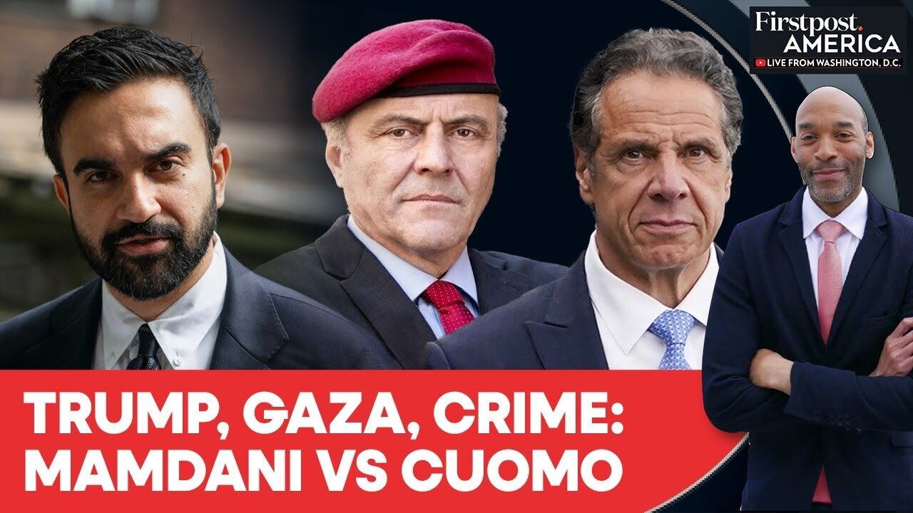 Mamdani, Cuomo and Sliwa Clash in Fiery New York Mayoral Debate | Firstpost America | N18G
