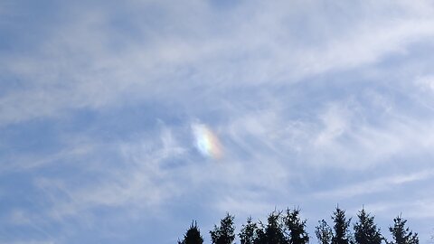 12.5. - 13.5.2025: White trails, halo color, sun halo, weird clouds