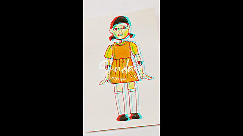 Squid Game Satisfying doll Coloring 🌟🌟