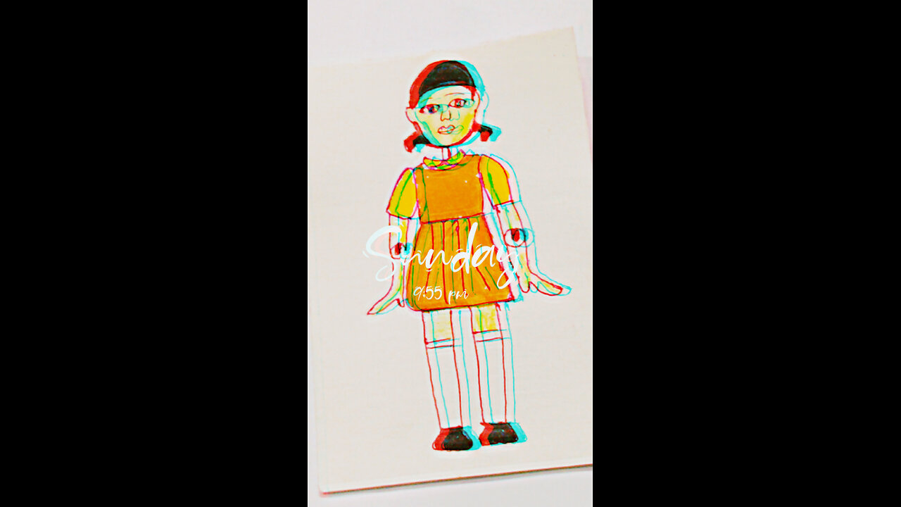 Squid Game Satisfying doll Coloring 🌟🌟
