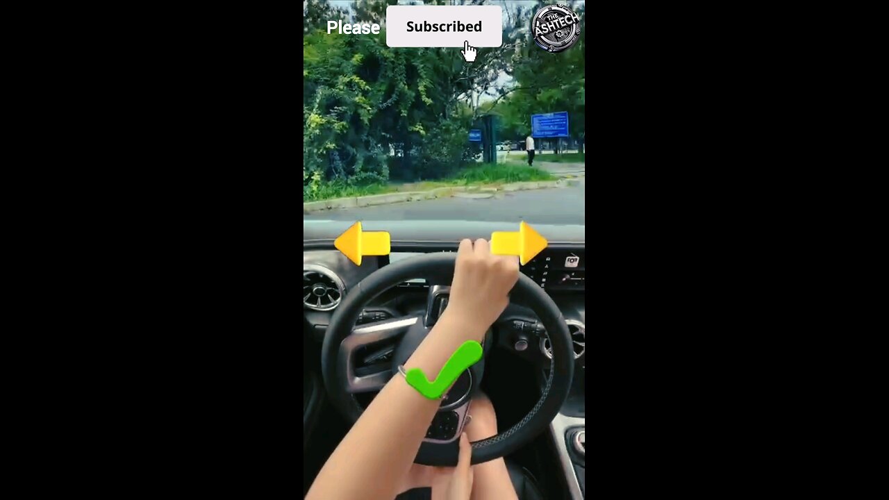 Car Learning, Stearing Turning Practical Example By Ashutosh Kumar #Ash #Ashnow #Ashutosh #TheAshNow