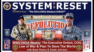 WWG1WGA System Reset: FED's DEAD, Blackout Ahead? Silver to $50/oz+ MAGA Winning with Derek Johnson