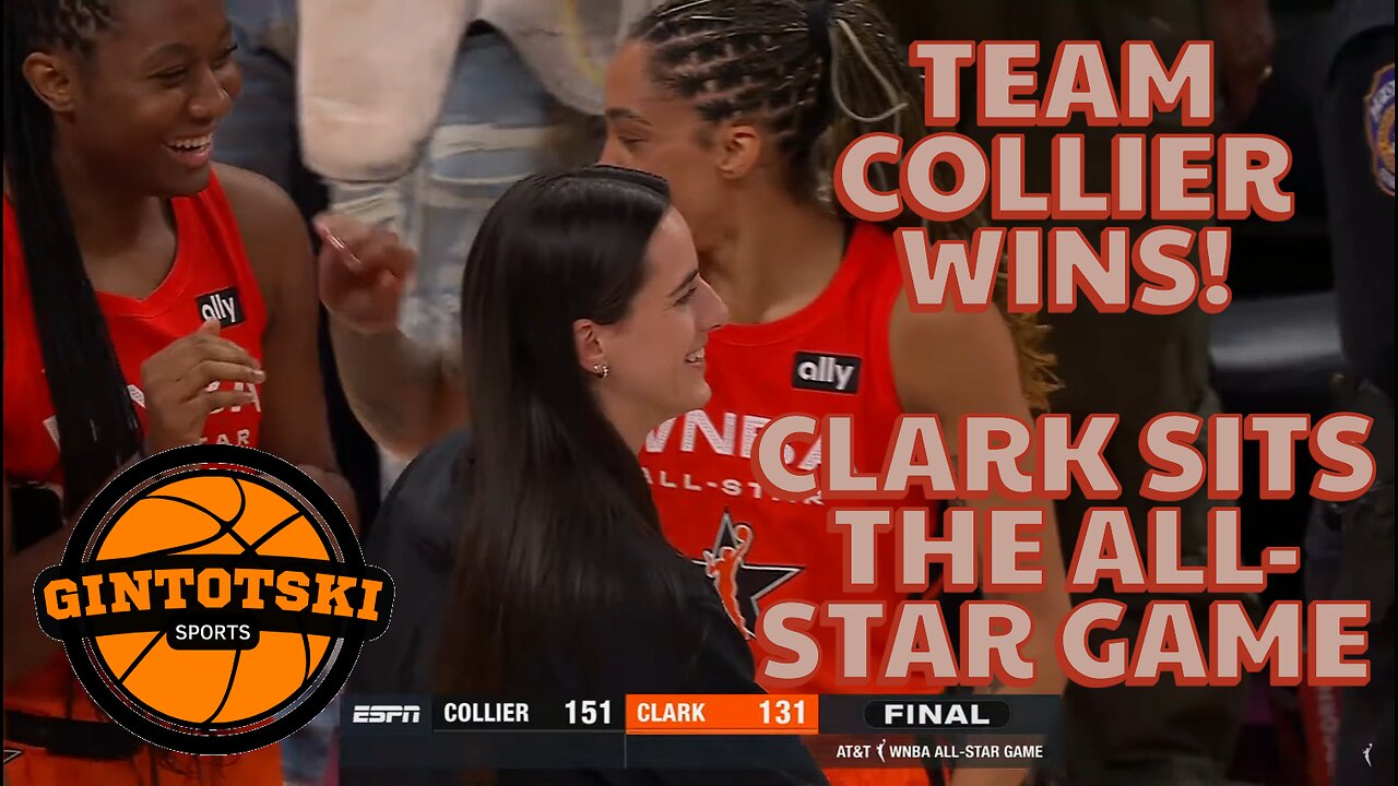Caitlin Clark Leads from Sidelines as Napheesa Collier Makes History | WNBA All-Star Game 2025 Recap