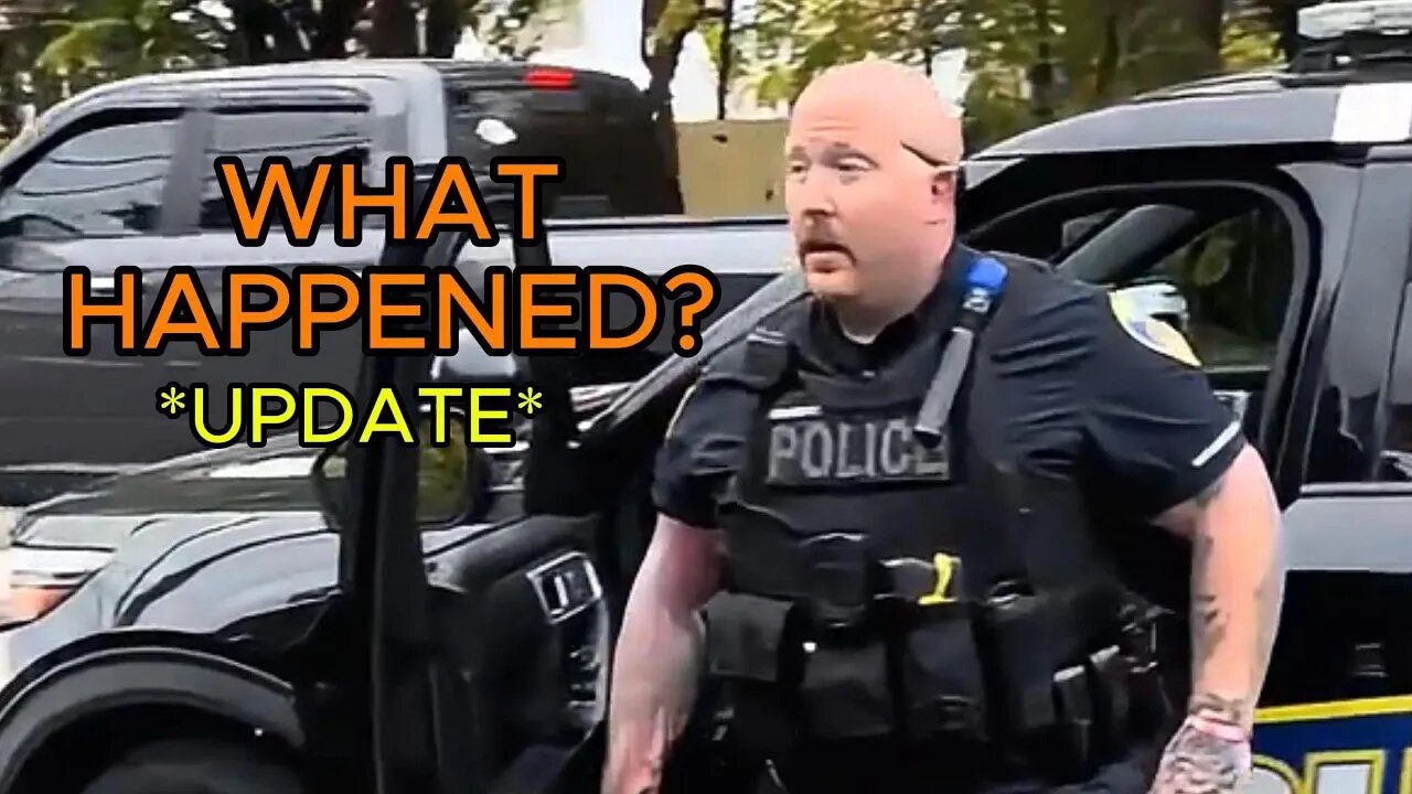 COP HAS NIGGER FATIGUE