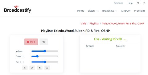 Toledo, Wood, Fulton PD & Fire. OSHP (5/1/25)