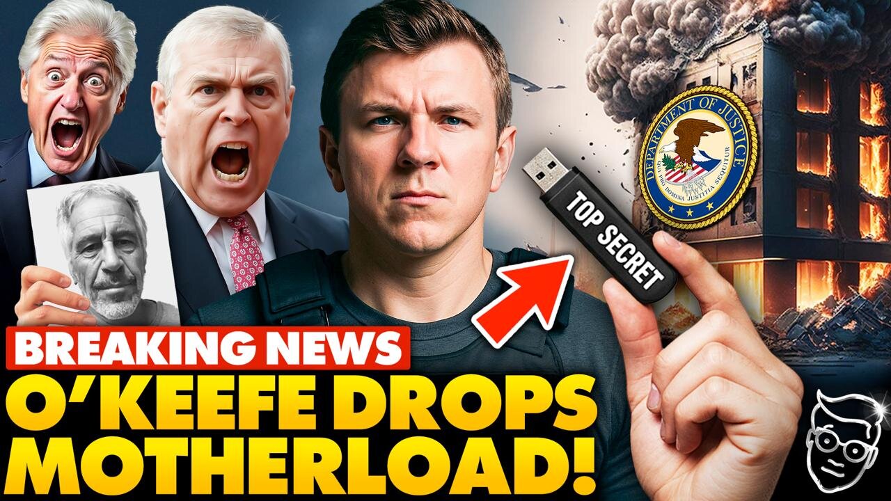 James O Keefe 🚨James O'Keefe Stuns World: Drops Epstein Video EVIDENCE Incriminating